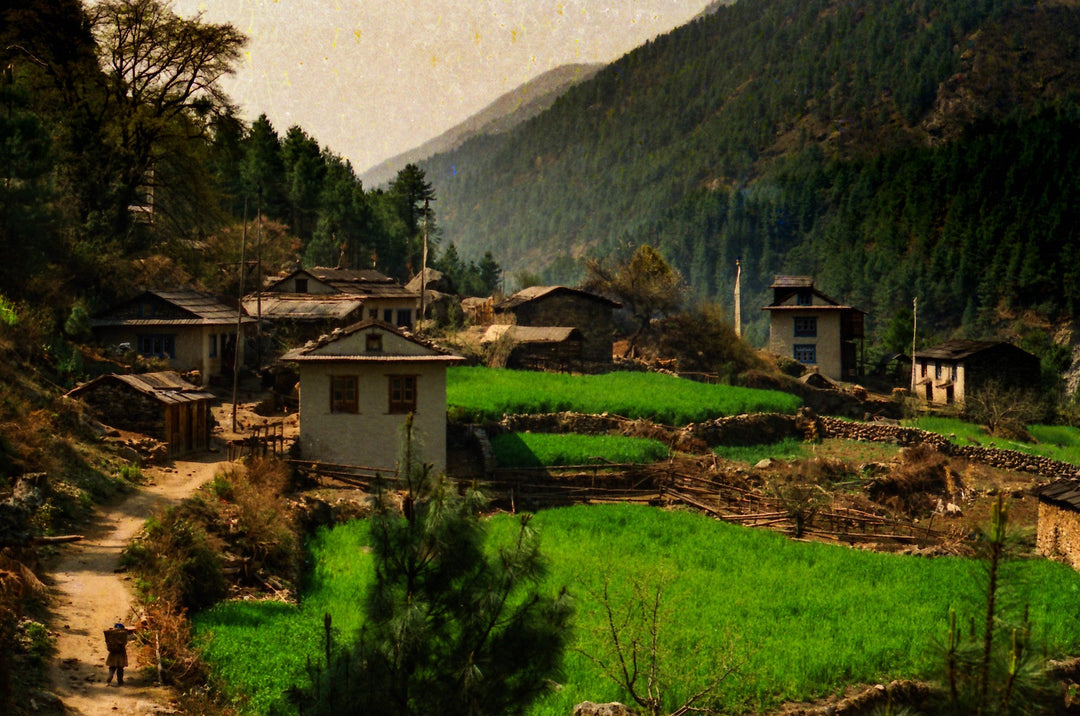 LETTERS & PICTURES FROM ASIA, 1988 | EVEREST TREK | JIRI TO NAMCHE BAZAAR | PART 3