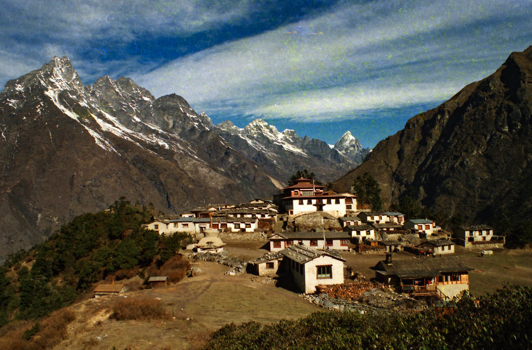 LETTERS & PICTURES FROM ASIA, 1988 | EVEREST TREK | NAMCHE BAZAAR TO KALA PATTHAR | PART 4