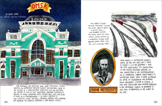Fick, Emma - Border Crossings: A Journey on the Trans-Siberian Railway | Book